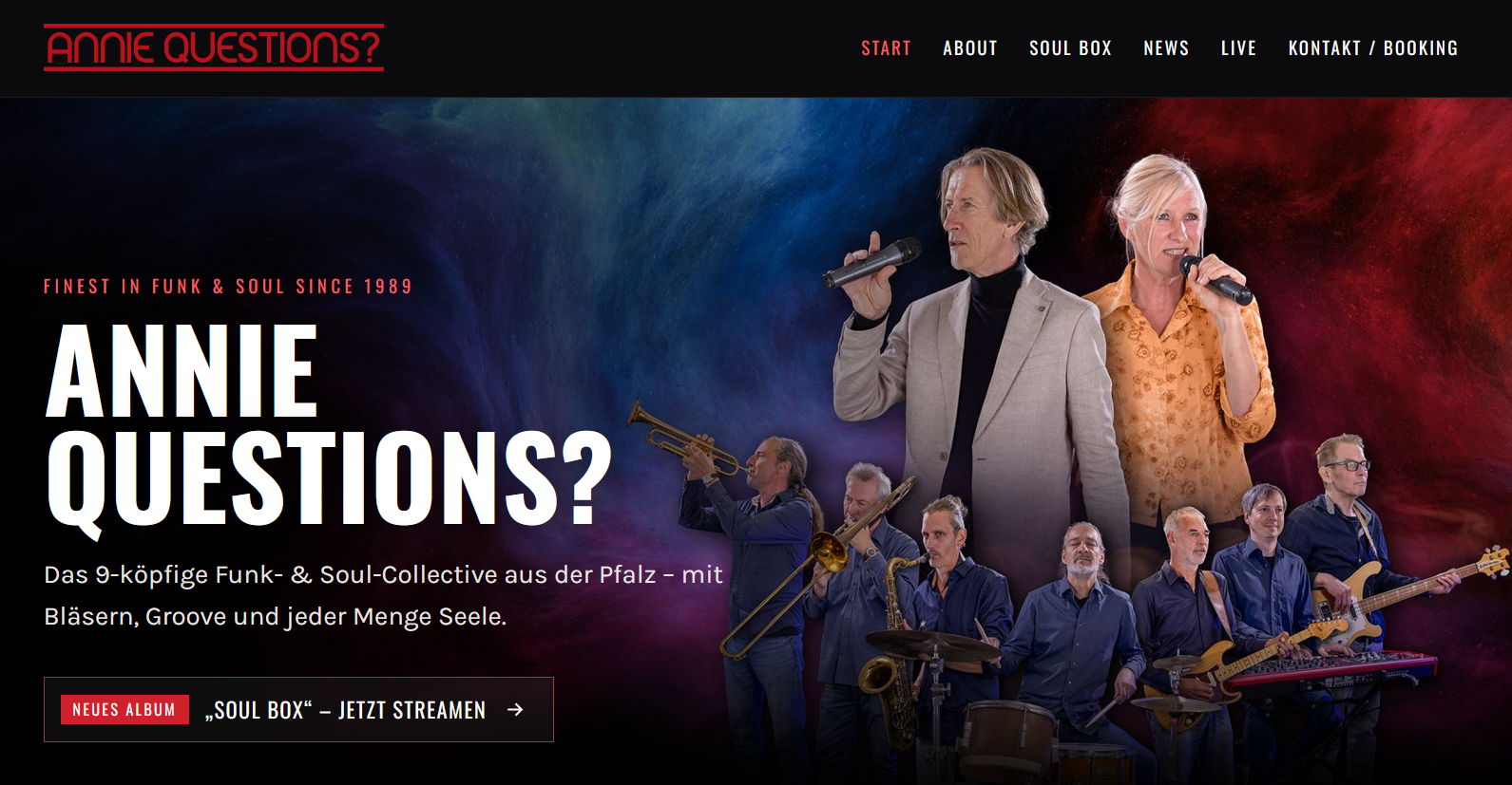 Screenshot Website